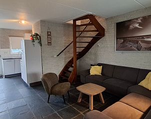 Unterkunft 4504150 - Ferienhaus Noordzeekust - Vakantiehuis Ferienbungalow Abbes mit Garten und Terrasse