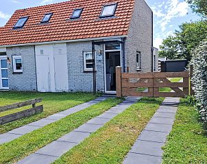Unterkunft 4504150 - Ferienhaus Noordzeekust - Vakantiehuis Ferienbungalow Abbes mit Garten und Terrasse