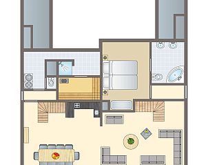 Unterkunft 454056 - Bungalow Noordzeekust - Beach Resort Ooghduyne | 10-persoons villa | 10FL