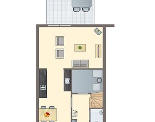 Unterkunft 460323 - Bungalow IJsselmeerkust - Volendam | 4-persoons bungalow | 4L1