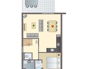 Unterkunft 460325 - Bungalow IJsselmeerkust - Volendam | 6-persoons bungalow | 6L1