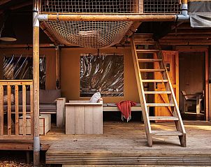 Unterkunft 461622 - Zelthaus IJsselmeerkust - De Bosvilla | 8 Pers. | Kachel