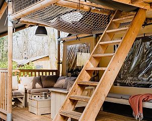 Unterkunft 461622 - Zelthaus IJsselmeerkust - De Bosvilla | 8 Pers. | Kachel