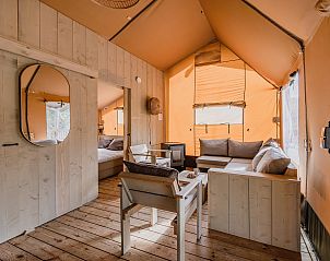 Unterkunft 461622 - Zelthaus IJsselmeerkust - De Bosvilla | 8 Pers. | Kachel