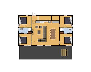 Unterkunft 590310 - Ferienhaus Noord-Beveland - Bungalow de Bevelander