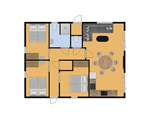Unterkunft 5903341 - Chalet Noord-Beveland - Chalet de Roerganger