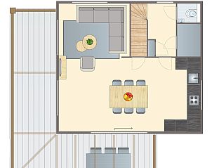 Unterkunft 6004124 - Bungalow Schouwen-Duiveland - 6-persoons bungalow | 6C