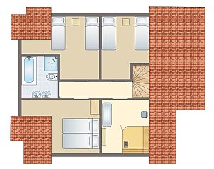 Unterkunft 600436 - Bungalow Schouwen-Duiveland - Duinpark 't Hof van Haamstede | 8-persoons bungalow | 8CE