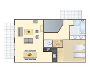 Unterkunft 600441 - Bungalow Schouwen-Duiveland - Villapark Livingstone | 6-persoons villa | 6EL