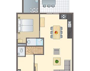 Unterkunft 600485 - Bungalow Schouwen-Duiveland - Resort Haamstede | 6-persoons bungalow | 6DL